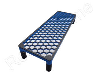 Large Free Standing Suction Cup Underglow Frag Racks Aquaprint Bleu 30X10cm 4,3cmH