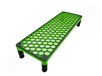 Large Free Standing Suction Cup Underglow Frag Racks Aquaprint Vert 30X10cm 4,3cmH