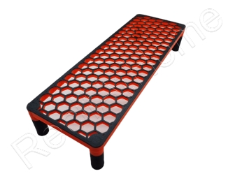 Large Free Standing Suction Cup Underglow Frag Racks Aquaprint Orange 30X10cm 4,3cmH