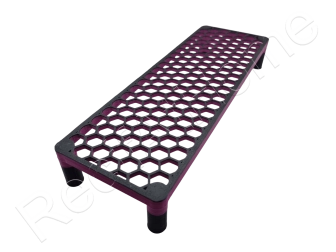 Large Free Standing Suction Cup Underglow Frag Racks Aquaprint violet 30X10cm 4,3cmH