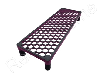 Large Free Standing Suction Cup Underglow Frag Racks Aquaprint violet 30X10cm 4,3cmH