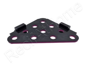 Corner Magnetic Underglow Frag Racks Aquaprint Violet 12X12CM