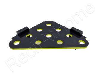 Corner Magnetic Underglow Frag Racks Aquaprint Jaune 12X12CM