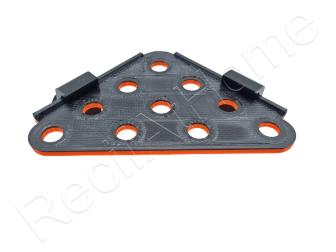 Corner Magnetic Underglow Frag Racks Aquaprint Orange 12X12CM