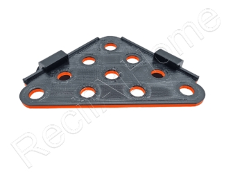 Corner Magnetic Underglow Frag Racks Aquaprint Orange 12X12CM