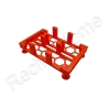 2 Brick Stand Bio Brick Stands Aquaprint Orange Lxlxh 12x7,5x3 cm