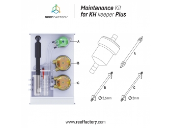 Kit d'entretien KH Keeper Plus Reef Factory 