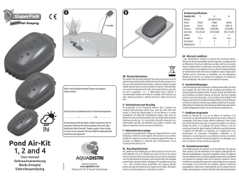 Super fish POND AIR KIT 2