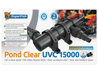 Super fish PONDCLEAR UVC 18W  pour  15000 L