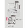 VarioS 10 Octo DC36V DC water Pompe complete with controller adapter and mountings for up to 16000 lit