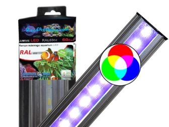 RGB LED ramp for freshwater aquarium